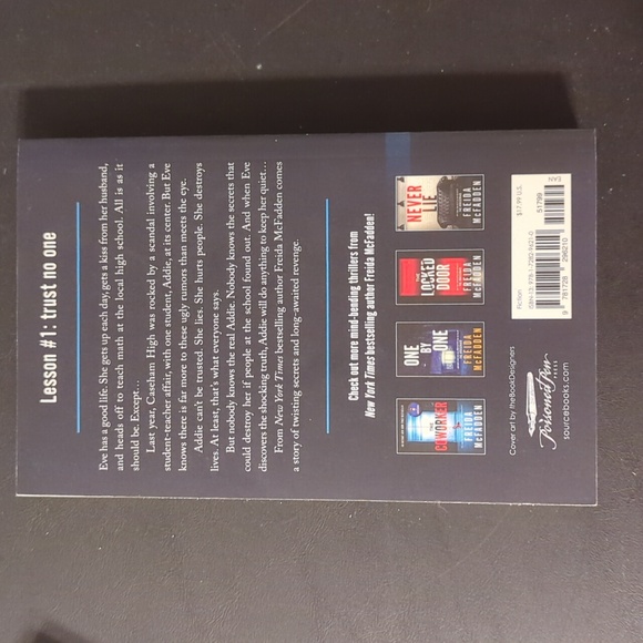 The Teacher by Frieda McFadden, Everything She Feared,Lock the Doors paperback - Picture 6 of 12